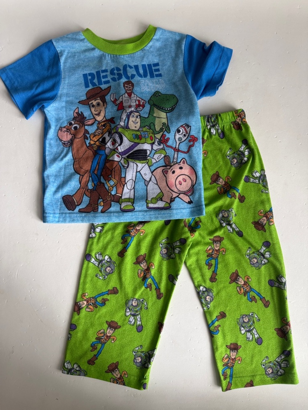 Toy Story Kids Light Weight Pajama Set 3T